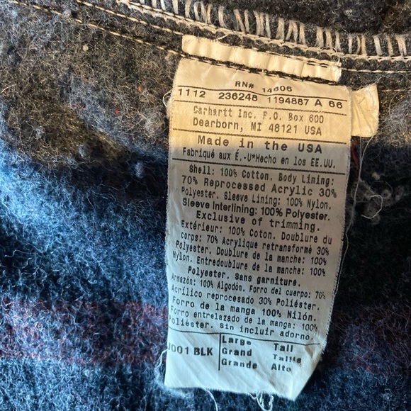 Vintage Men’s Carhartt Detroit Jacket - Picture 8 of 13